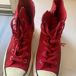 Steve Madden Rec embellished high top sneakers New size 8